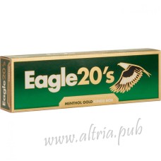 Eagle 20's Menthol Gold King [Box]